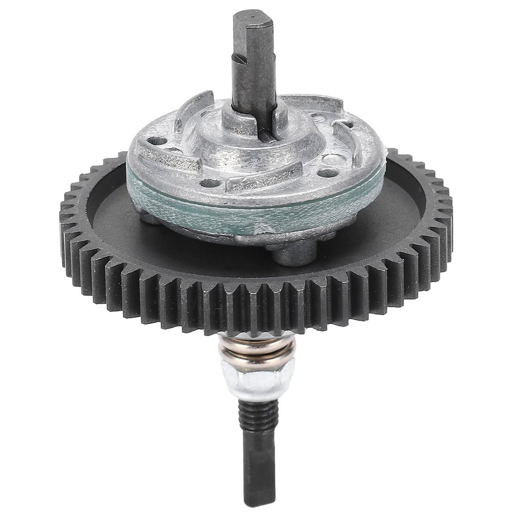 1:10 RC 54T Spur Gear Reduction Gears with Friction Devices Slipper Clutch High Quality Aluminum Alloy Steel Durable Compatible for Slash REMO P2952 1/10 RC Cars