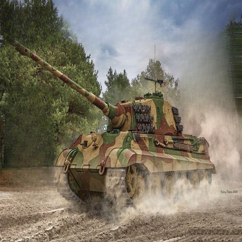 5126 1/35 King Tiger Vl Tiger Ausf.B Sd.Kfz.182 Henschel Turret Upgrade