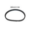 1187x38 Drive Belt Compatible With P800 R850 3211183 3211215 view 2