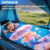 ETGLCOZY Kids Sleeping Bag with Pillow - Larger Toddler Nap Mat - Slumber Bag for Girls Boys, Washable, Roll up, Perfect for Camping Backpacking Daycare Preschool Travel Sleepover Ages 3-12 Years view 4