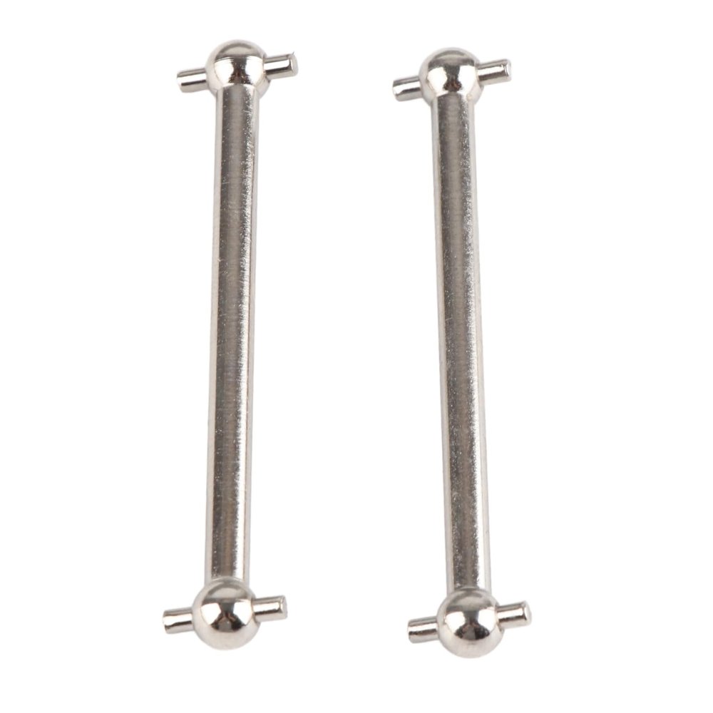 2PCS RC Metal Rear Dogbones Drive Shaft High Performance Aluminum Alloy Upgrade Spare Parts for 1/16 RC Car 16889 Model Durable Lightweight Easy to Install
