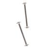 2PCS RC Metal Rear Dogbones Drive Shaft High Performance Aluminum Alloy Upgrade Spare Parts for 1/16 RC Car 16889 Model Durable Lightweight Easy to Install view 3