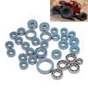 32Pcs Steel Sealed Bearing Kit High Performance RC Car Bearing Kit for Axial Capra 1.9 Unlimited Trail 1/10 RC Crawler Car Durable Wear Long Service Life view 2