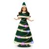 11.5-Inch Light-Up Decorative Doll with LED Dress,3 Lighting Modes (Slow Flash, Fast Flash, Steady On),Display Stand Included  A Magical Gift for Girls view 1