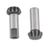 11T Pinion Gear Steel RC Car Motor Gear Durable High Performance Replacement Part for ZD Racing 9116 9020 9071 9205 9072 08421 08423 08425 08427 MT8 1/8 RC Car Silver 26mm 2PCS view 2