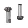 11T Pinion Gear Steel RC Car Motor Gear Durable High Performance Replacement Part for ZD Racing 9116 9020 9071 9205 9072 08421 08423 08425 08427 MT8 1/8 RC Car Silver 26mm 2PCS view 3