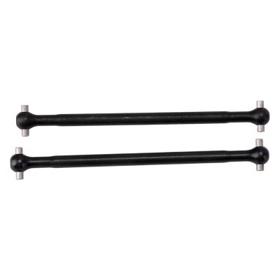 2Pcs 101.5mm 1/8 RC Car Rear Drive Shaft Steel Material for ZD Racing 08421 08427 08428 9020 9116 9203 1/8 RC Cars Black 42g