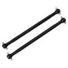2Pcs 101.5mm 1/8 RC Car Rear Drive Shaft Steel Material for ZD Racing 08421 08427 08428 9020 9116 9203 1/8 RC Cars Black 42g view 2
