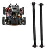 2Pcs 101.5mm 1/8 RC Car Rear Drive Shaft Steel Material for ZD Racing 08421 08427 08428 9020 9116 9203 1/8 RC Cars Black 42g view 4