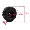 RC Wheel Tires Rims For SCY 16101 16102 16103 16106 For JJRC Q130 Hex 12mm Rubber RC Tires 6035 Off-Road RC Car Wheels Upgrade Parts view 4
