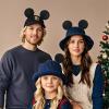 4 Pcs Magnetic Mouse Ears for Hats, Removable Magnet Minni Ear for Cap, Interchangeable Mouse Ears for Baseball Hat, Clip-On Hat Accessory, Adults and Kids, for Theme Parks Halloween Christmas Black view 4