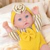 ECORELF 12 Baby Doll and Accessories, 6 Pcs Realistic Baby Doll Play Set with Clothes for Toddlers -Gift Box view 4