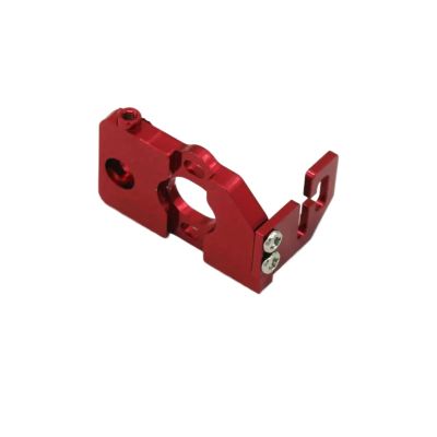 RC Car Accessories For Wltoys K989 K979 K999 284131 1/28 Metal Motor Mount Rc Car Tracked Vehicles Parts Accessories Upgrades And Replacements Use(Red)