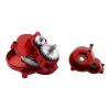 Compatible with MN128 MN86 MN86K MN86KS G500 1/12 RC for Rock Crawler Truck Upgrade Parts CNC Transmission Gearbox Motor Gear RC Car Accessories(Red) view 2