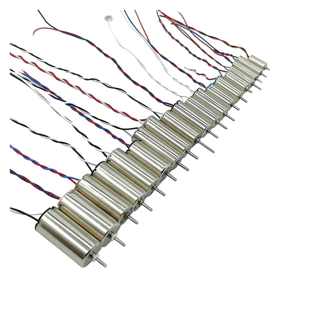 USUFKCXDG DC 3V 3.7V Coreless Electronic Starter 0610 High Speed Hollow Cup Engine DIY RC Drone Aircraft