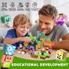 210 Pcs Magnetic Blocks - Magnetic Building Blocks Toys for Kids Ages 4-8, Magnet Cubes Stacking Classroom STEM Toys, Easter Birthday Gift for 3+ Year Old Boys Girls (Patent Pending) view 4