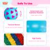 EVERICH TOY 2-Pack Hopper Ball for Kids, 15In Bouncy Ball with Handle, Full Heart Girls Toys for Indoor Outdoor Active Play, Great Balance Hopping Toys Gifts for 3 4 5 6 Yr Old Girls Boys view 3