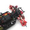 RC Car Accessories For Gladiator For ZD MT16 MT14R PT14R BX12 X12S 1/14 Metal Adjustable Tie Rod Remote Control Car Accessories Upgrades And Replacements(Red) view 2