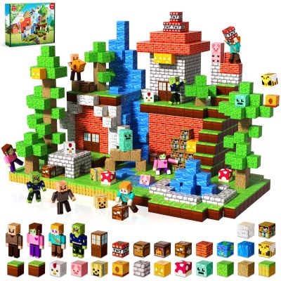 160 Pcs Magnetic Blocks - Magnetic Building Blocks for Kids Ages 4-8, Magnet Cubes Stacking Toy, Classroom STEM Toys, Birthday Gift for 3+ Year Old Boys Girls (Patent Pending)