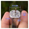 TYSTABPC 2Pcs DC 6-12V Six Pole Rotor 18 * 18MM Square DC Electronic Starter Large Torque High Precision 4000RPM-8200RPM B view 4