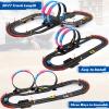 Slot Car Race Track Sets with 4 High-Speed Racing Car, 20ft Electric Race Car Track for Boys and Kids, Dual Racing Game Lap Counter Circular Overpass Track,Toys Gifts for Adults Boys Ages 6 7 8-12 view 3