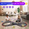 Slot Car Race Track Sets with 4 High-Speed Racing Car, 20ft Electric Race Car Track for Boys and Kids, Dual Racing Game Lap Counter Circular Overpass Track,Toys Gifts for Adults Boys Ages 6 7 8-12 view 4