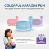 myFirst Voice 2 Kids Bluetooth Karaoke Speaker with 2 Mics | Portable Singing Machine for Children | 5 Voice Changing Effects & Wireless Mic (Blue) view 3