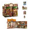 Miniature House Kit, Dollhouse Kit, Miniature Kit, DIY Mini House Building Kit for Adult Teen, Fairy Tale Wonderhouse Dollhouse Shop view 1