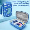 Kids Smart Phone, Christmas Birthday Gifts Dinosaur Child Play Phone for Boys 3-10, 2.8" Touchscreen HD Dual Camera Cell Phone for Kids,Travel Toy Preschool Learning Education Toy32GB Card & Bag view 3