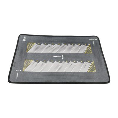 1/64 Parking Mat,1:64 Diorama Car Garage Miniature Scene 1/64 Model Car Display, 16 Parking Spaces