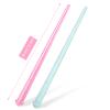 Gejoy 2 Piece Light up Wand for Kids Magic Wizard Witch Wand Princess Fairy Wands Sound Toy Cosplay Props(Basic Style,Blue,Pink) view 3