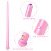 Gejoy 2 Piece Light up Wand for Kids Magic Wizard Witch Wand Princess Fairy Wands Sound Toy Cosplay Props(Basic Style,Blue,Pink) view 4