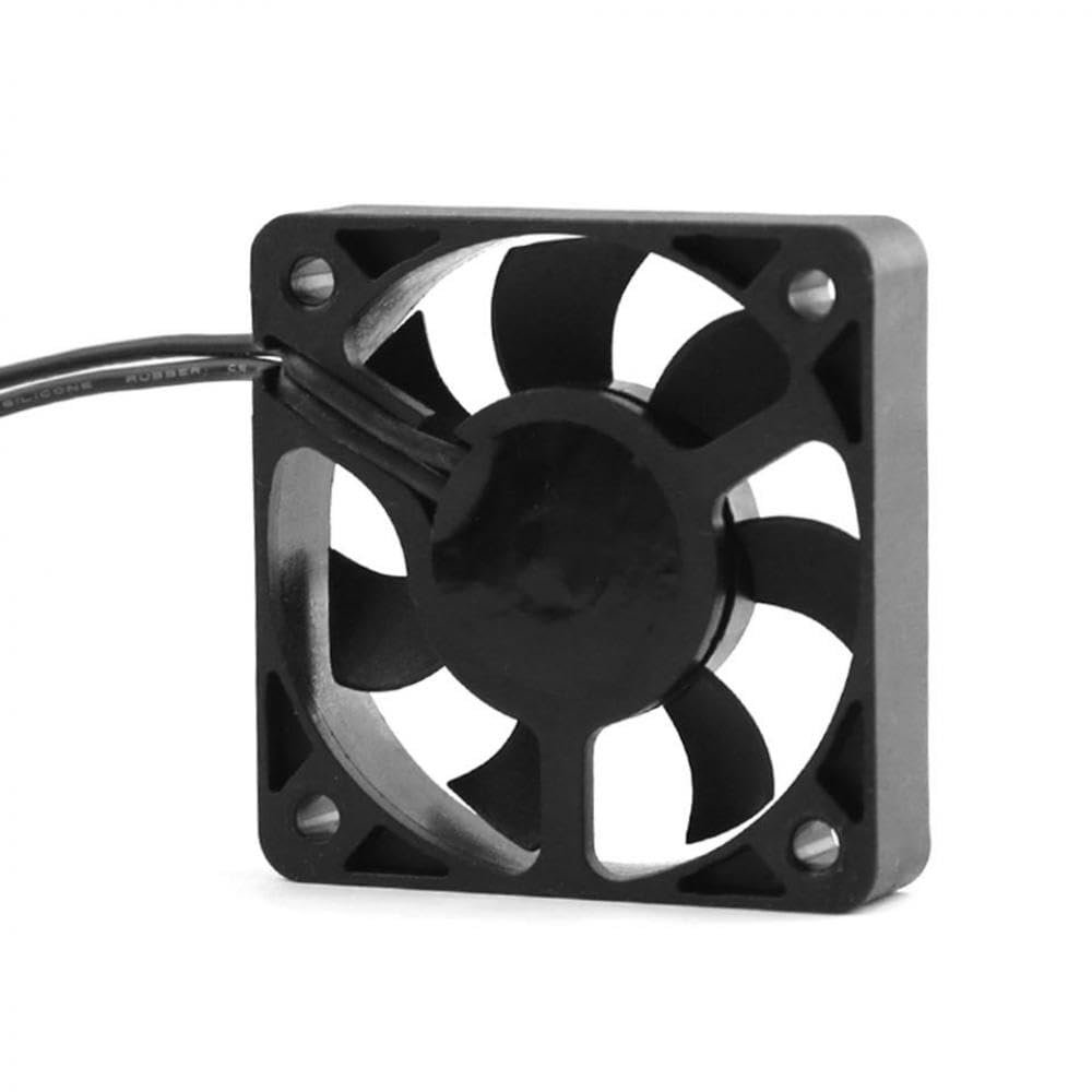 Brushless Motor Cooling Fan with Radiator Cover for 540 550 Electric RC Cars Compatible with Various 1 10 Scale Models Like TRX 4 and Similar Off Road Vehicles(30X301PCS)
