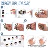 12Pcs Magnetic Adults Fidget Toys Rings,Stocking Stuffers for Kids 8-12,Fidget Spinner Rings for Anxiety Relief Therapy ,Party Favors Gifts for Teen Boy and Girl view 3