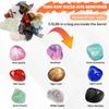 VIYUKI Rock Tumbler Kit Includes Rough Gemstones, 4 Polishing Grits, Jewelry Fastenings, Operating Instruction, 3-Speed Motor & 7-Day Timer, Great Stem Science Kit view 2