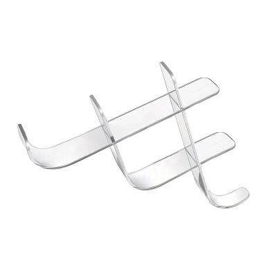 Acrylic Hockey Puck Display Stand and Collector's Fabric Case 6 Slot Holder Holder Holder Lasting