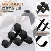 Acrylic Hockey Puck Display Stand and Collector's Fabric Case 6 Slot Holder Holder Holder Lasting view 3