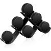 Acrylic Hockey Puck Display Stand and Collector's Fabric Case 6 Slot Holder Holder Holder Lasting view 3