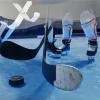 Acrylic Hockey Puck Display Stand and Collector's Fabric Case 6 Slot Holder Holder Holder Lasting view 4