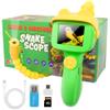 Borescope Snake Camera for Kids with 4GB TF Card & Light, STEM Science Educational Toy Gift for 4 5 6 7 8 9 10 Year Old Boys Girls, Snake Scope Camera for Outdoor Camping Nature Exploration view 1