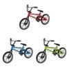 TTETTZ 1:24 Scale Miniature Mountain Bike Finger Model with Repair Kit, Red, as described view 2