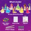 Skillmatics Poke-in Art - Disney Princesses, Mess-Free Fun for Kids, Screen-Free Entertainment, DIY Wood Craft Kits, Creative Activity, Gifts for Girls Ages 4, 5, 6, 7, 8, 9 view 3