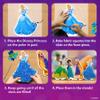 Skillmatics Poke-in Art - Disney Princesses, Mess-Free Fun for Kids, Screen-Free Entertainment, DIY Wood Craft Kits, Creative Activity, Gifts for Girls Ages 4, 5, 6, 7, 8, 9 view 4