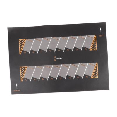 TTETTZ 1/64 Scale Parking Lot Scene Display, Mini Car Garage, Underground Garage Mouse Pad, Car Scene Mat, C