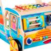 TTETTZ Push Walking Toy Activity Center Stand, Push, Walk Learning and Walking Toy Music Toy for 12~18 Months Children, Bear view 3