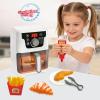 Air fryer Toys,Toy Air Fryer for Kids, Kids Play Kitchen Playset Accessories, Kitchen Accessories Pretend Play Toddler Playset for Girls Boys Birthday Gifts view 3