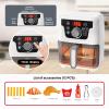 Air fryer Toys,Toy Air Fryer for Kids, Kids Play Kitchen Playset Accessories, Kitchen Accessories Pretend Play Toddler Playset for Girls Boys Birthday Gifts view 4