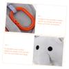 FOYTOKI Cartoon Car Mirror Shatterproof Acrylic Safety Observation Mirror for Car Seat Easy Installation Cute Animal Design for Boys view 2