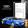 AEROQUEST 1:24 Audi R8 Coupe Remote Control CarBlue view 2