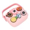 Kids Camera Case Cartoon Multi Color Buffer Housing Large Capacity Crossbody Shoulder Bag for Boys Girls (Pink) view 2